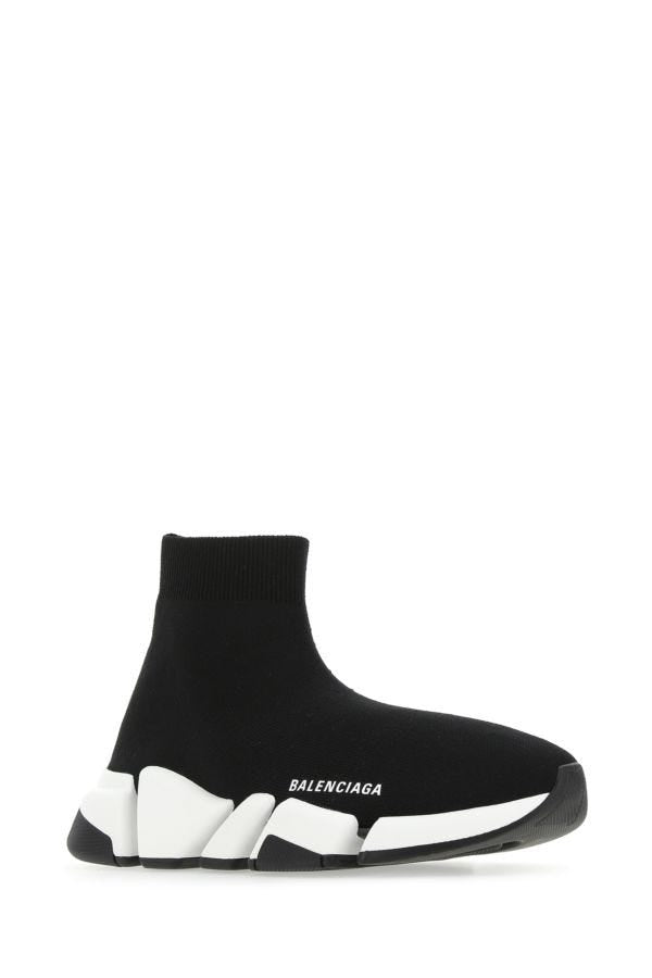 BALENCIAGA | Black stretch fabric Speed 2.0 sneakers