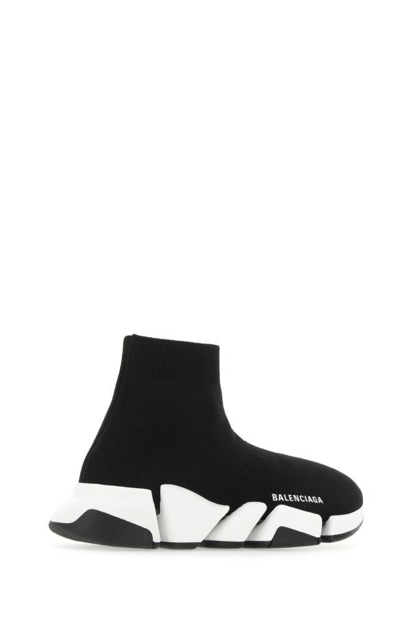 BALENCIAGA | Black stretch fabric Speed 2.0 sneakers