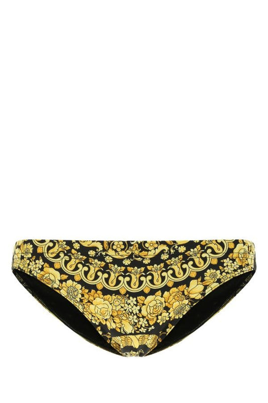 VERSACE | Printed stretch nylon swimming brief