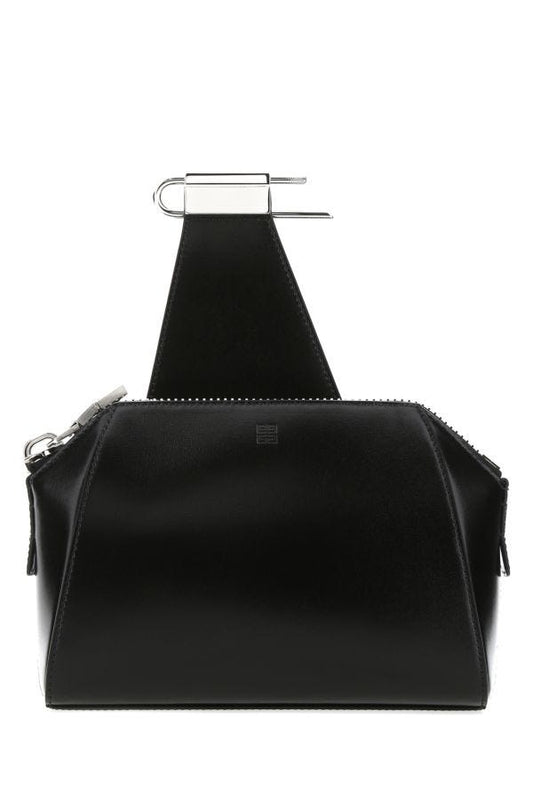 GIVENCHY | Black leather small Antigona crossbody bag