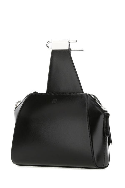 GIVENCHY | Black leather small Antigona crossbody bag