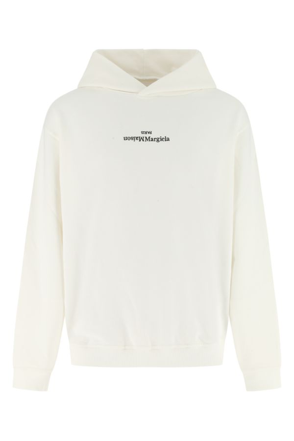 MAISON MARGIELA | Ivory cotton oversize sweater