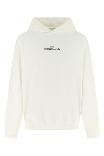 MAISON MARGIELA | Ivory cotton oversize sweater