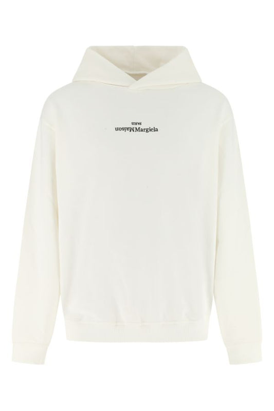 MAISON MARGIELA | Ivory cotton oversize sweater