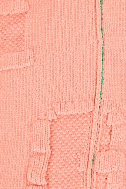 BOTTEGA VENETA | Pink chenille cardigan