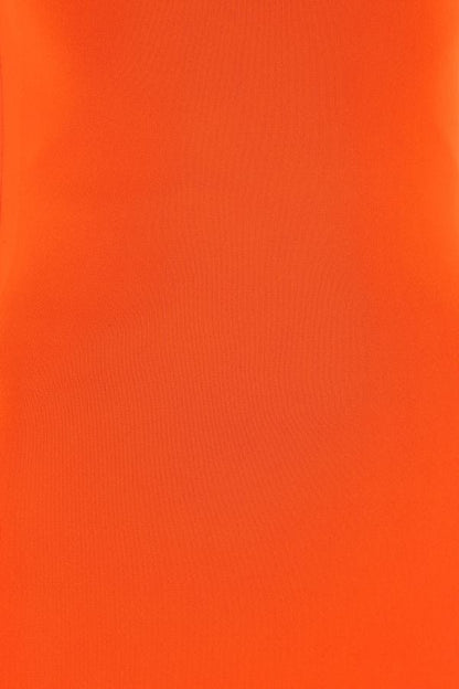 BOTTEGA VENETA | Orange stretch viscose blend dress