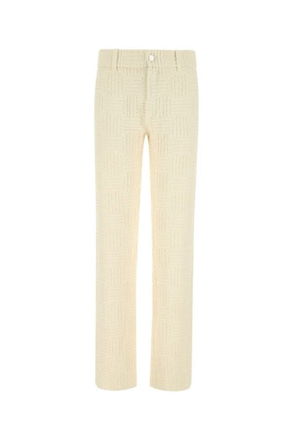BOTTEGA VENETA | Ivory terry pant
