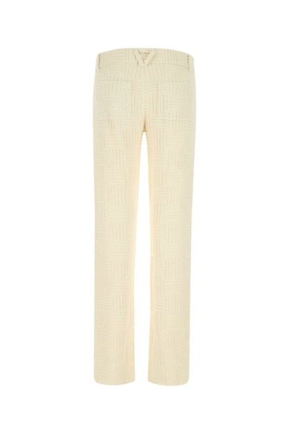 BOTTEGA VENETA | Ivory terry pant
