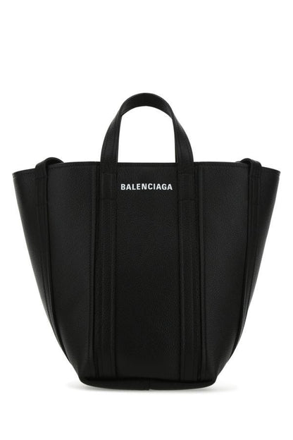 BALENCIAGA | Black leather Everyday XS handbag