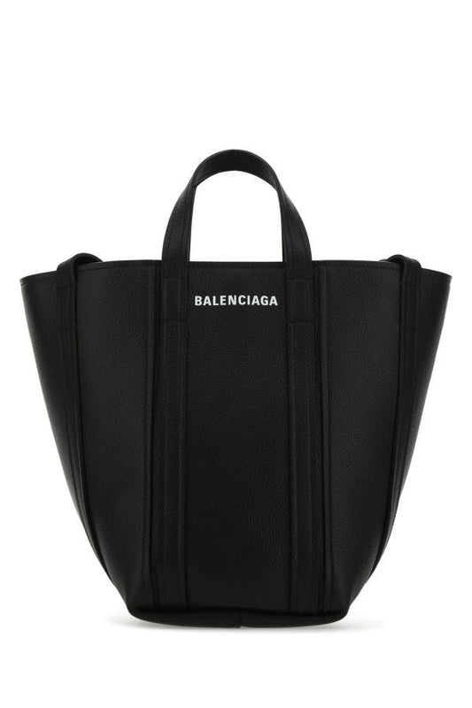 BALENCIAGA | Black leather Everyday XS handbag