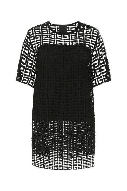 GIVENCHY | Black viscose blend oversize top