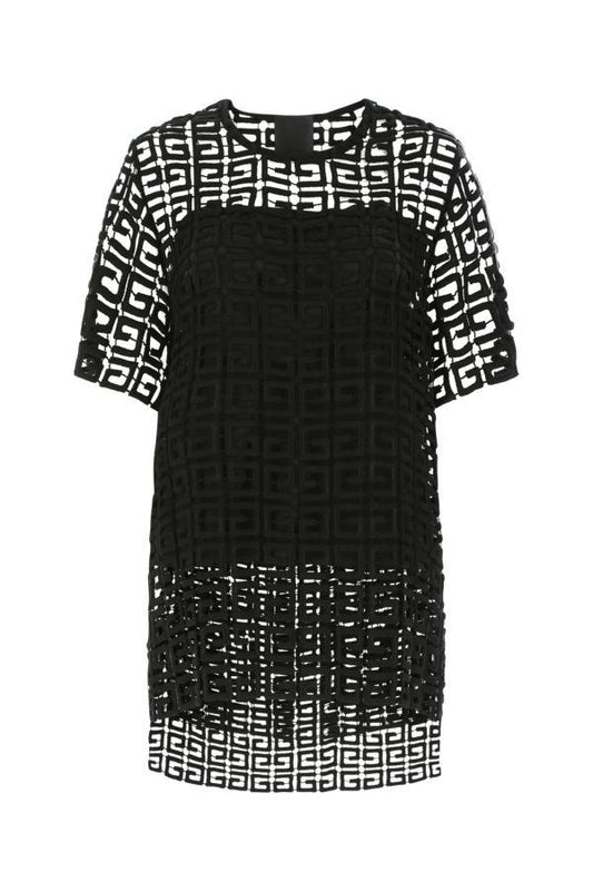 GIVENCHY | Black viscose blend oversize top