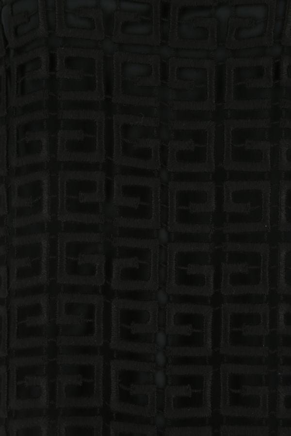 GIVENCHY | Black viscose blend oversize top