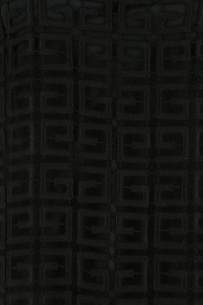 GIVENCHY | Black viscose blend oversize top