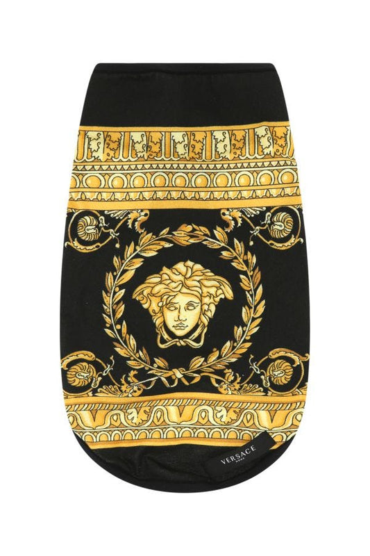 VERSACE | Printed stretch cotton dog t-shirt