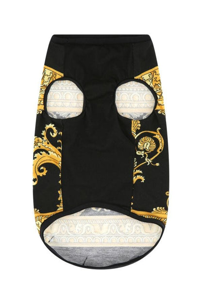VERSACE | Printed stretch cotton dog t-shirt