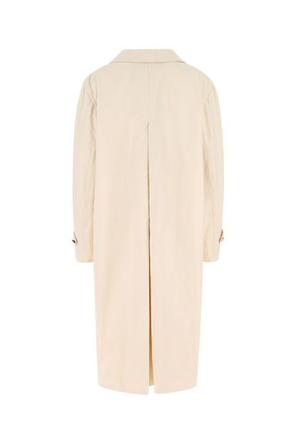 MAISON MARGIELA | Sand cotton trench coat