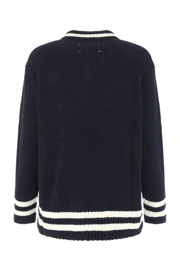 MAISON MARGIELA | Blue viscose blend sweater