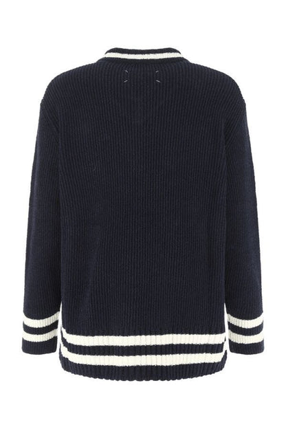 MAISON MARGIELA | Blue viscose blend sweater