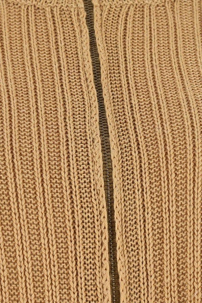 MAISON MARGIELA | Camel wool blend oversize cardigan