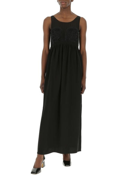 MAISON MARGIELA | Black crepe dress