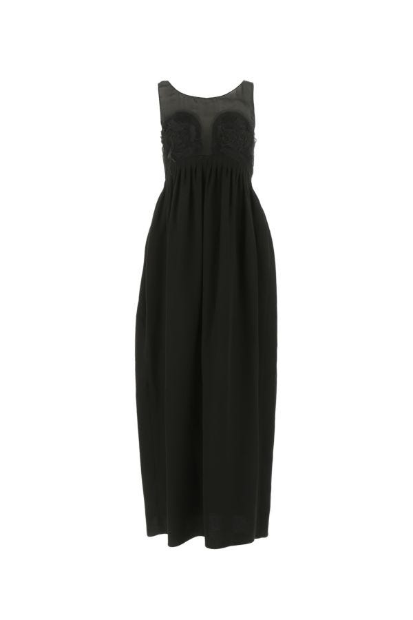 MAISON MARGIELA | Black crepe dress