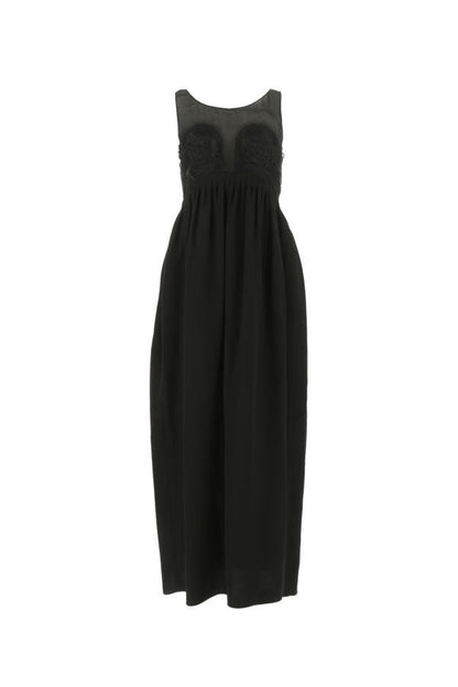 MAISON MARGIELA | Black crepe dress