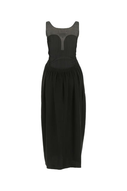 MAISON MARGIELA | Black crepe dress