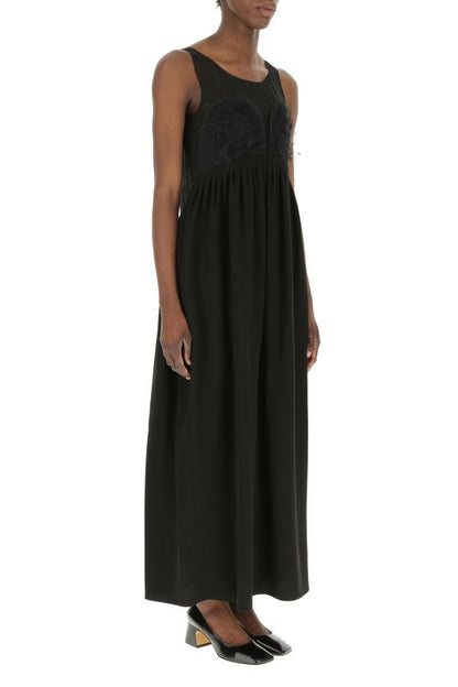 MAISON MARGIELA | Black crepe dress