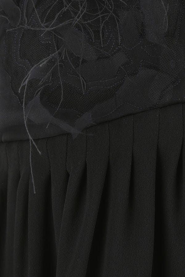 MAISON MARGIELA | Black crepe dress
