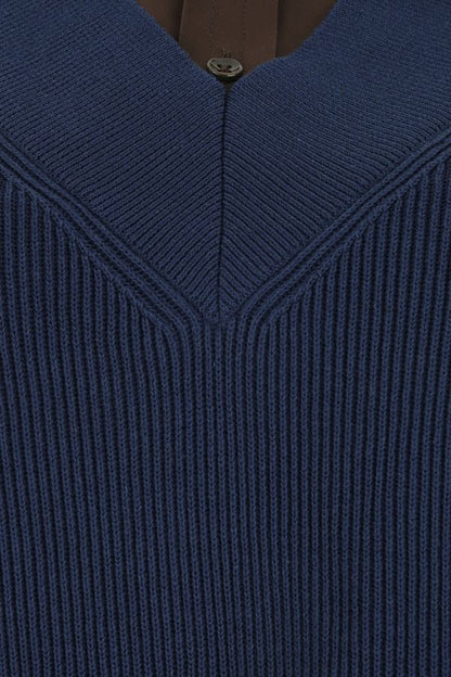 MAISON MARGIELA | Two-tone viscose blend and cotton oversize shirt
