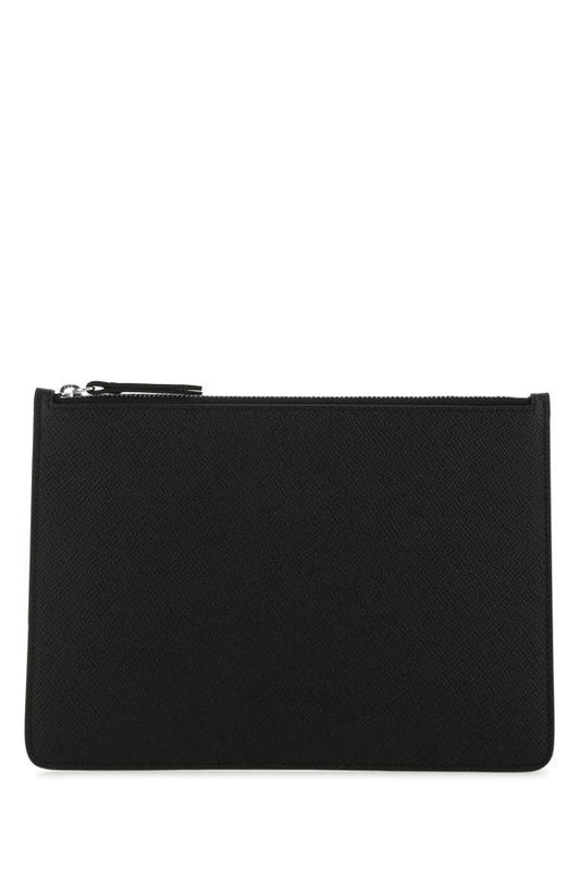 MAISON MARGIELA | Black leather pouch