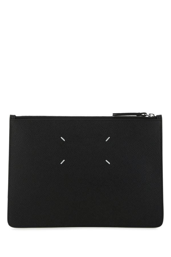 MAISON MARGIELA | Black leather pouch
