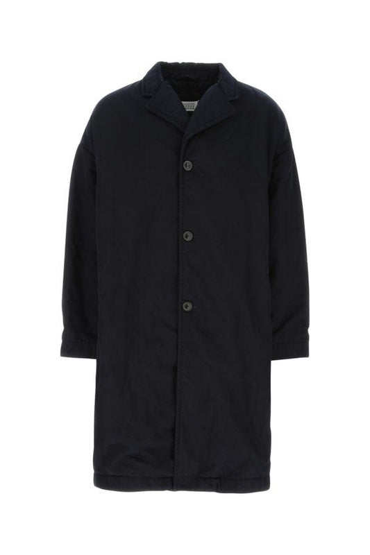 MAISON MARGIELA | Midnight blue nylon padded jacket