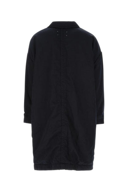 MAISON MARGIELA | Midnight blue nylon padded jacket