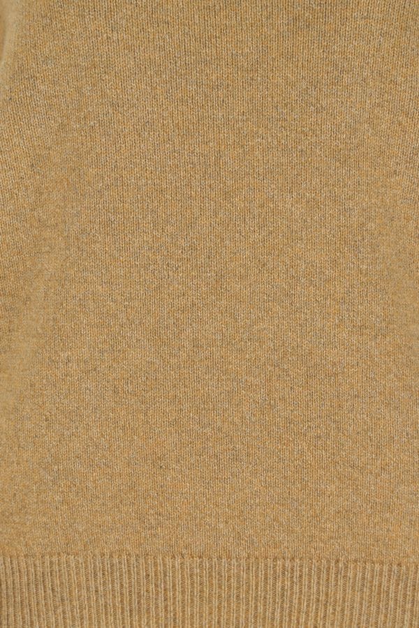 MAISON MARGIELA | Melange mustard wool blend sweater