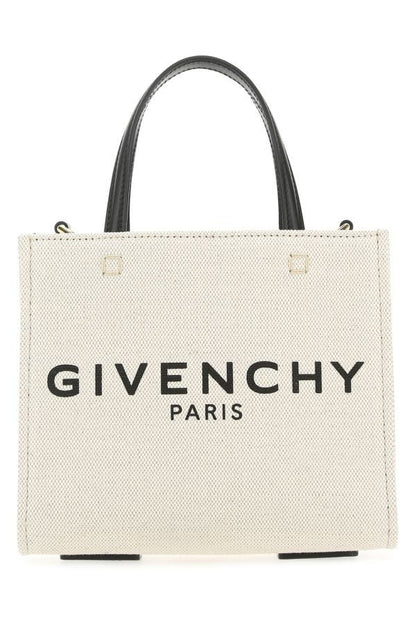 GIVENCHY | Ivory canvas mini G-Tote handbag