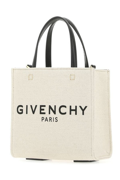 GIVENCHY | Ivory canvas mini G-Tote handbag