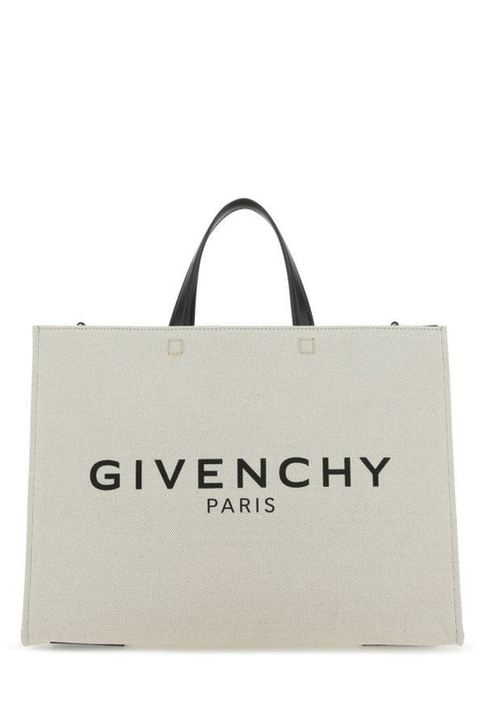 GIVENCHY | Ivory canvas medium G shopping bag