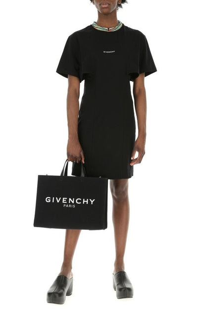 GIVENCHY | Black canvas medium G shopping bag