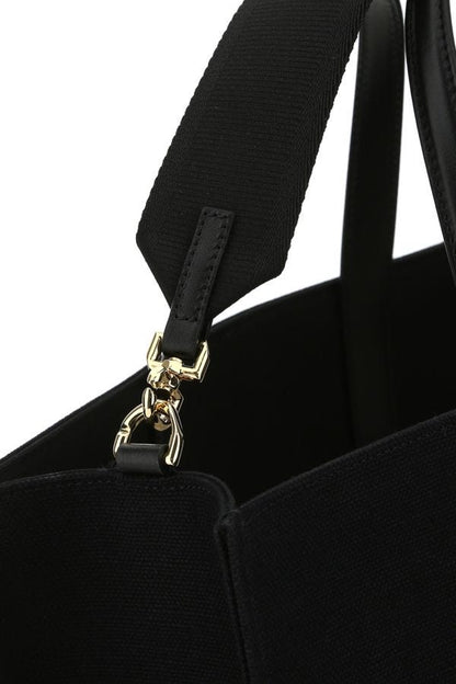 GIVENCHY | Black canvas medium G shopping bag