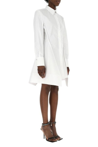 GIVENCHY | White cotton shirt dress