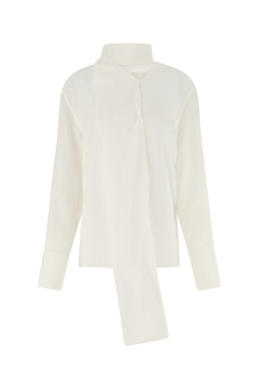 GIVENCHY | White crepe blouse