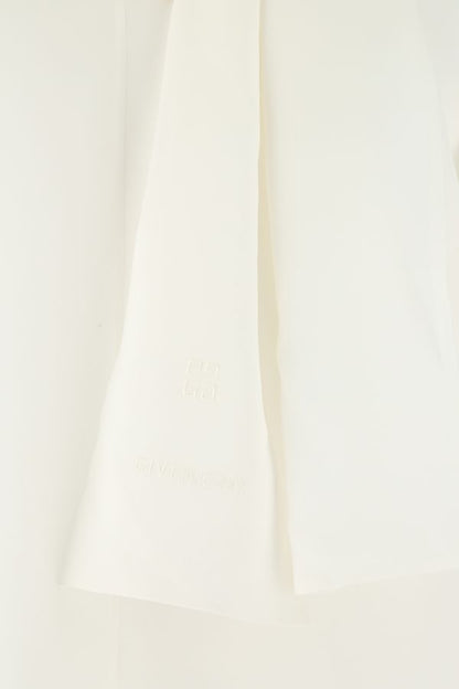 GIVENCHY | White crepe blouse
