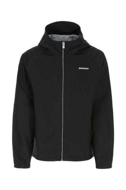 GIVENCHY | Black nylon windbreaker