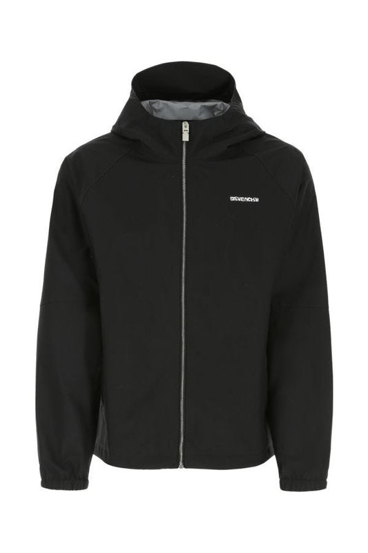 GIVENCHY | Black nylon windbreaker