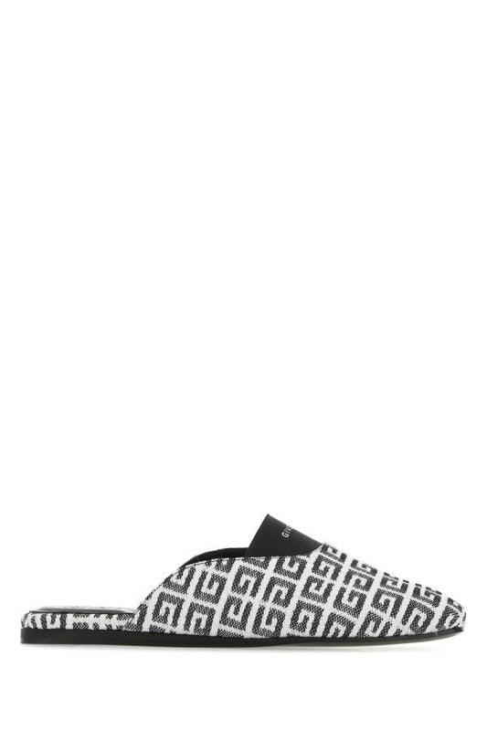 GIVENCHY | Embroidered fabric 4G slippers