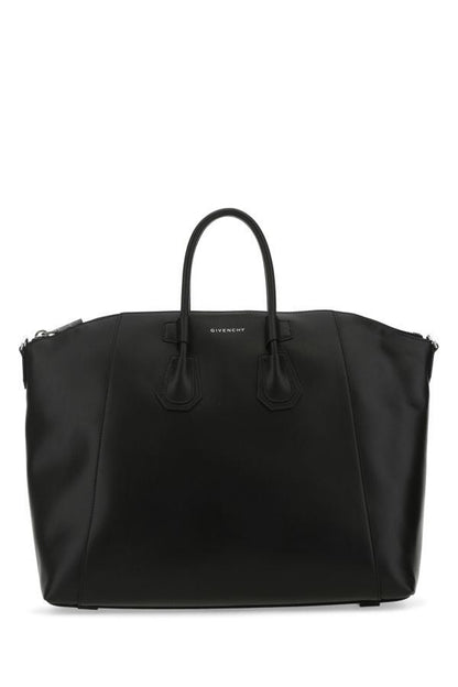 GIVENCHY | Black leather medium Antigona Sport shopping bag