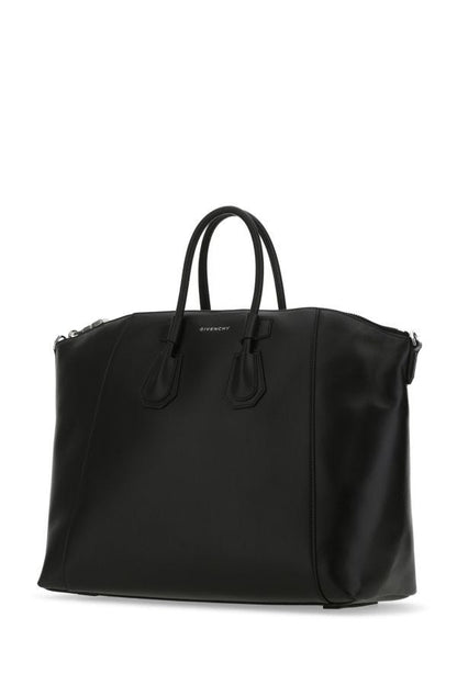 GIVENCHY | Black leather medium Antigona Sport shopping bag