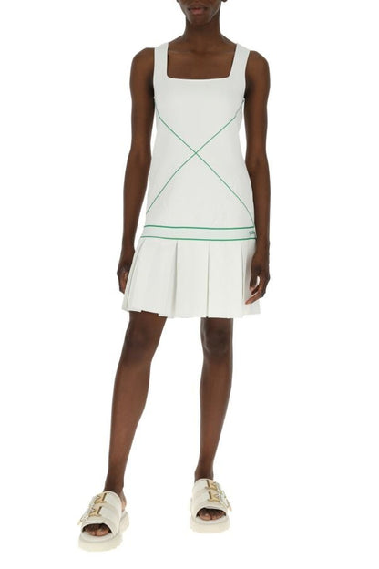 BOTTEGA VENETA | White viscose blend dress